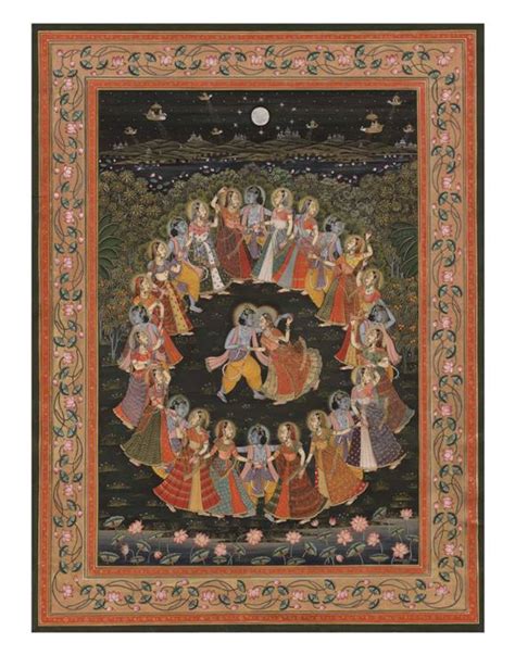 Dance Of Divine Love The Rasa Mandala Of Krishna And The Cowher A