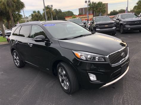 Pre Owned 2017 Kia Sorento Sx 4d Sport Utility In St Augustine 231720