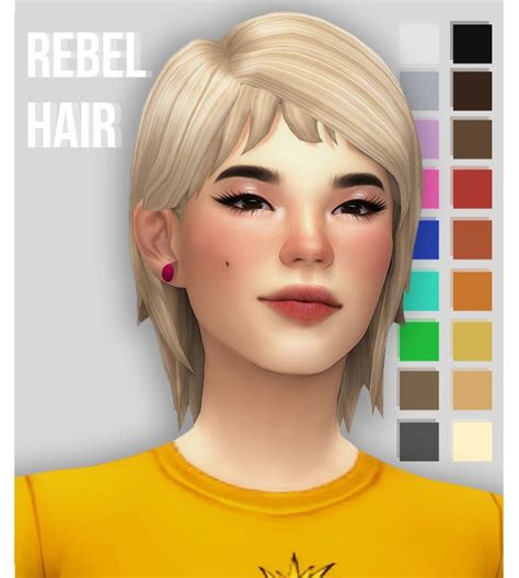 Female Mullet Sims 4 Cc / sims 4 cc emo | Tumblr / Check spelling or ...