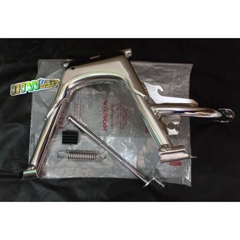 Jual Standar 2 Tengah Chrome Honda Genio Beat Deluxe Scoopy 2020