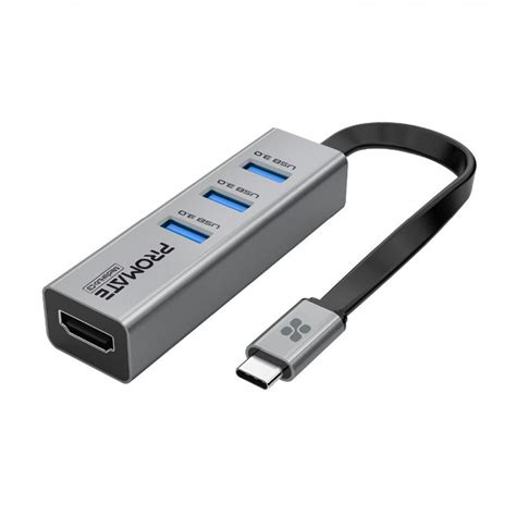 Promate Mediahub C In Usb C Hub Matsmobile Ch