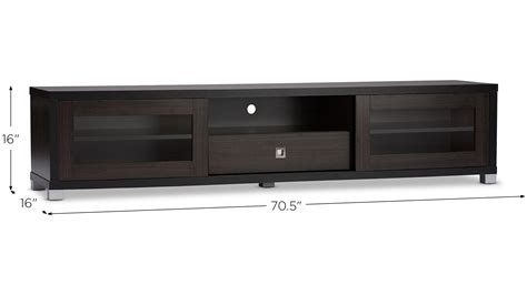 Beasley 70-Inch TV Cabinet with 2 Sliding Doors and Drawer | Raymour ...