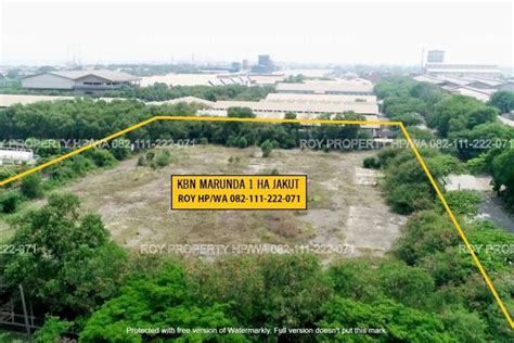 Dijual Tanah Marunda Ha Cilincing Jakut Kbn Marunda Hoek Tanah