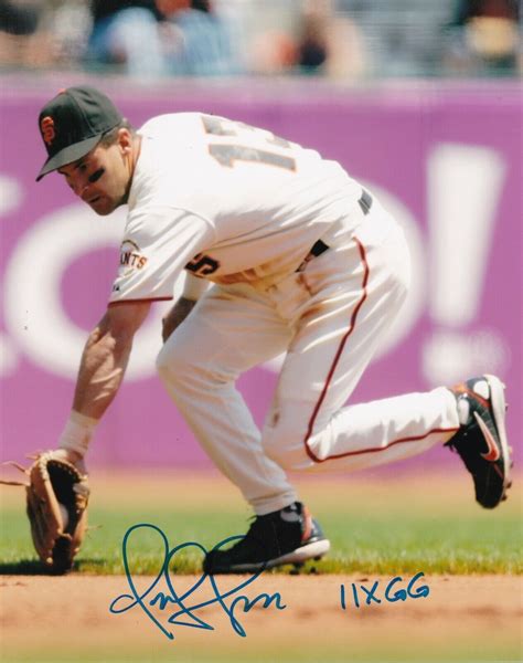 Omar Vizquel San Francisco Giants X Gold Glove Action Signed X Ebay