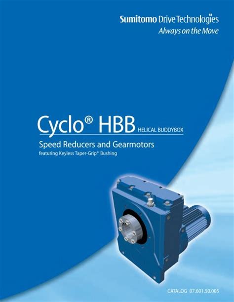 Cyclo HBB Sumitomo Drive Technologies