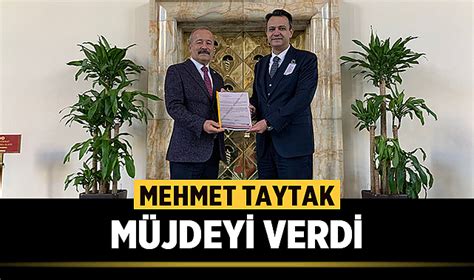 Mehmet Taytak M Jdeyi Verdi Te O M Jde Siyaset Afyon Kent Haber