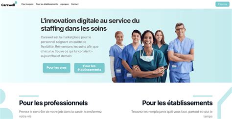 Linnovation Digitale Au Service Du Staffing Dans Les Soins Carewell