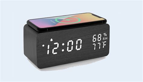 Best Bedside Alarm Clocks With Wireless Charging