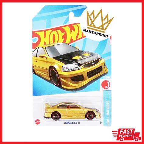 Hot Wheels Honda Civic SI Gold Hotwheels Honda Civic Si Th Generation Civic JDM Shopee
