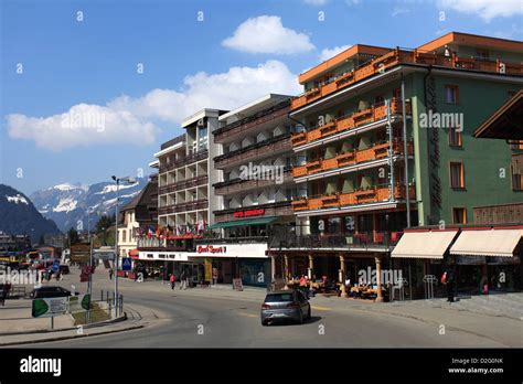 Swiss Hotels Bars And Restaurants Ski Resort Of Grindelwald Swiss