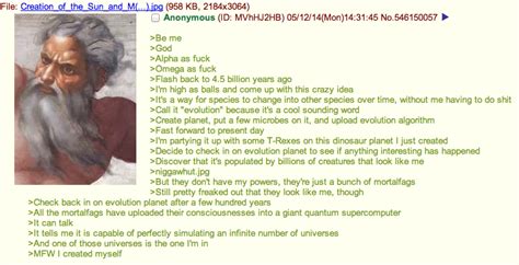 Anon Is God Alpha As Fuck Know Your Meme