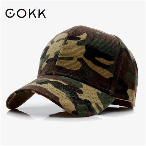 Cokk Gorra De B Isbol Con Estampado De Camuflaje Para Hombre Y Mujer