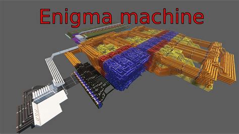 The Enigma Machine In Minecraft Youtube