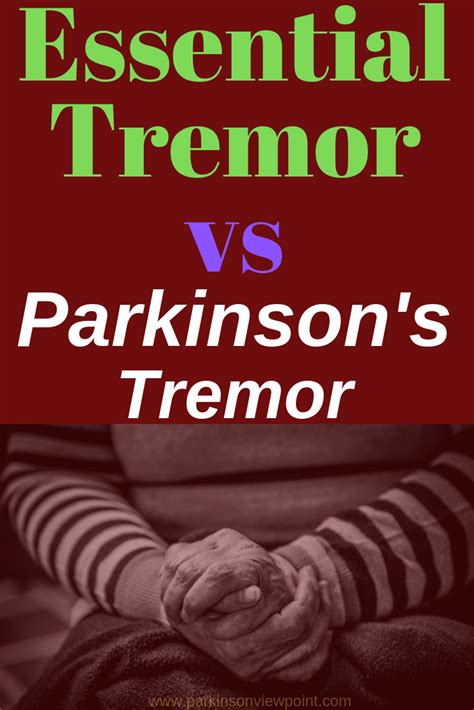 Essential Vs Parkinson Tremor Venn Diagram Tremor Parkinson