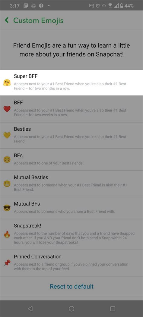 How To Change Your Friend Emojis On Snapchat Android Authority