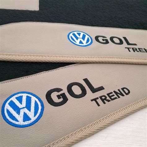 Tapetes Vw Gol Trend Personalizados Em Carpete Elo7