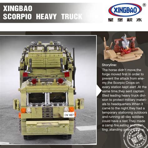 Xingbao Across The Battlefieldscorpio Heavy Truck Xb Lepin