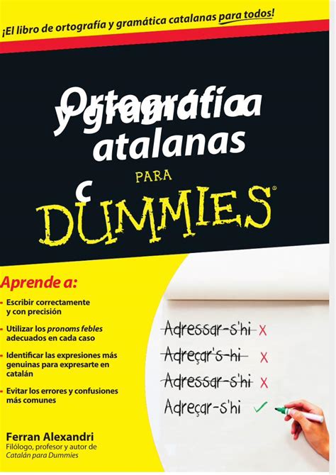 PDF Ortografia Y Gramatica Catalanas DUMMIES Pdf DOKUMEN TIPS