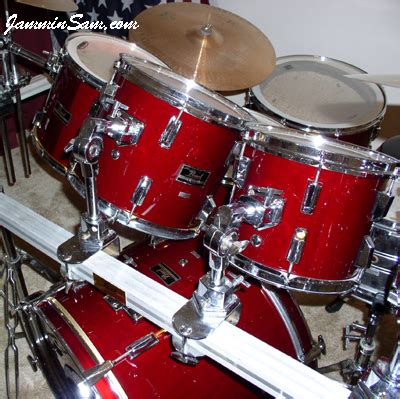 Js Hi Gloss Wine Red On Drums Page Jammin Sam