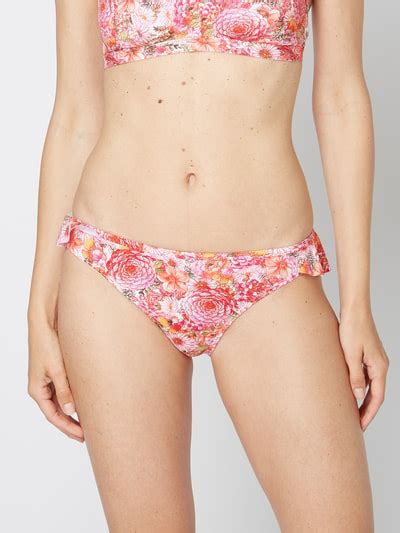 Esprit Bikini Slip Mit Floralem Muster Pink Online Kaufen