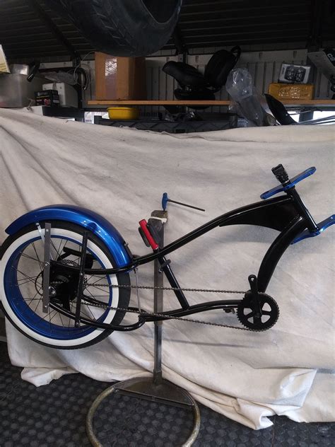 E-BIKE CHOPPER BUILD [SLIDESHOW] START TO FINISH... - PedalChopper