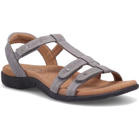 Taos Trophy Grey Women S Sandal Canadian Footwear