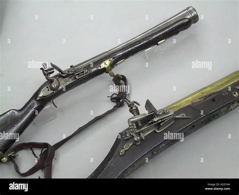 Ottoman Flintlock Rifles Stock Photo Alamy