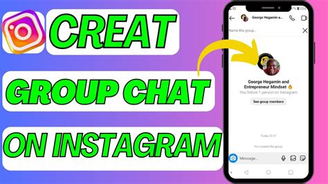 How To Create Group Chat On Instagram Instagram Group Chat Youtube