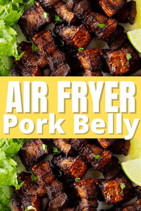 Crispy Air Fryer Pork Belly Bites Artofit