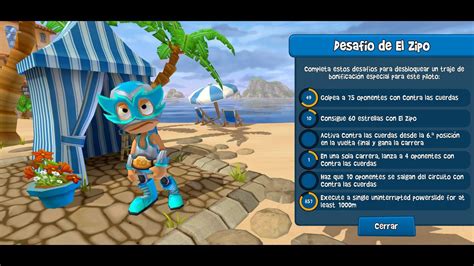 BEACH BUGGY RACING 2 MISIONES DE PERSONAJES Y TRAJES DESBLOQUEABLES