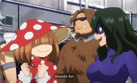 This Mushroom Girl Is Cute Class 1 B Boku No Hero Academia Hero