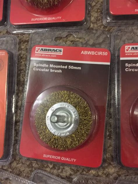 X Abracs Abwbcir Spindle Mounted Crimped Circular Wire Brush Mm