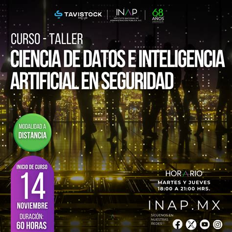 Curso Taller Ciencia De Datos E Inteligencia Artificial En Seguridad Inap