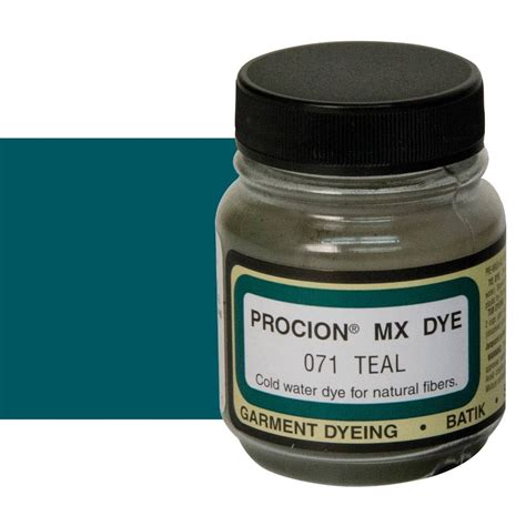 Jacquard Procion MX Dye 2 3 Oz Teal Jerry S Artarama