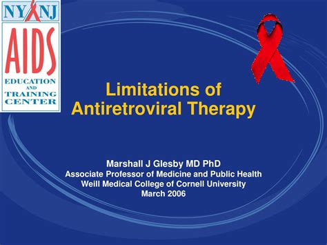 Ppt Limitations Of Antiretroviral Therapy Powerpoint Presentation