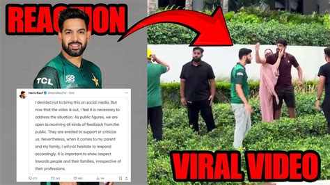 Haris Rauf Fight With Fan VIRAL VIDEO Reaction Pakistani