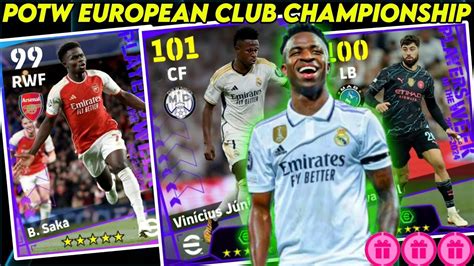 Upcoming Potw European Club Championship Pack In Efootball