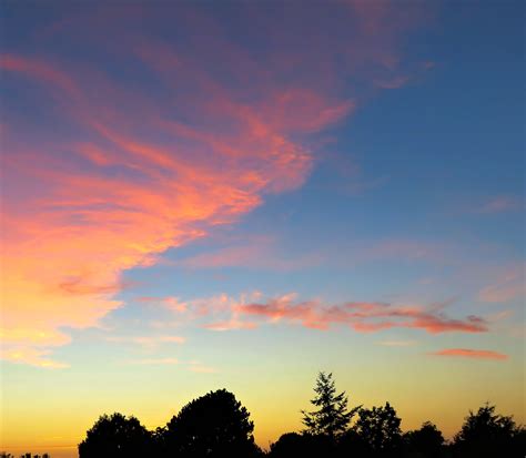 Banco De Imagens Céu Afterglow Céu Vermelho Na Manhã Nuvem Por Do Sol Nascer Do Sol