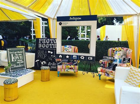 diy dekorasi photo booth wedding unik instagramable