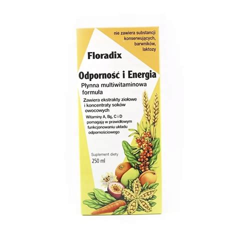 Floradix Odporność i energia 250 ml 14795696358 Allegro pl