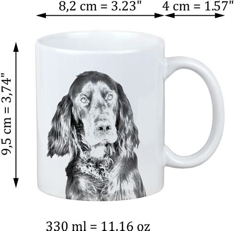 Seter Szkocki Gordon Setter Kubek Z Psem Personalizowany Kubek Ze