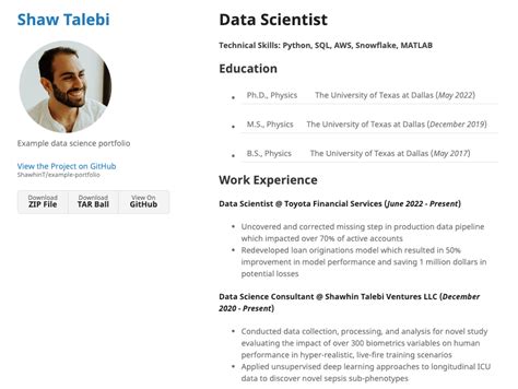 How To Make A Free Data Science Portfolio Website With Github Pages