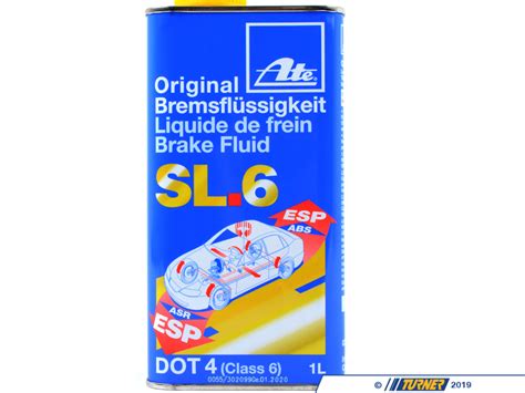 Bfsl61 Ate Sl6 Dot 51 Brake Fluid 1 Liter Turner Motorsport