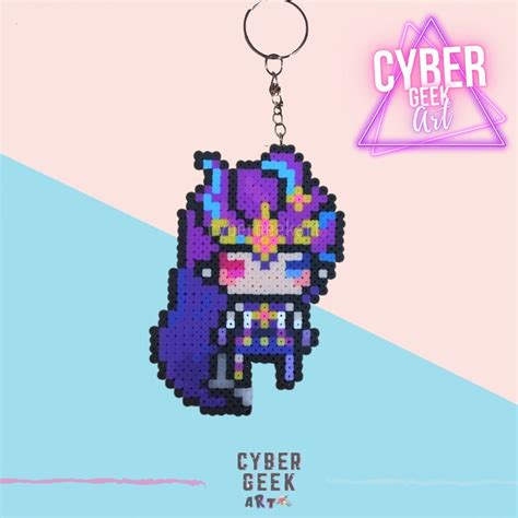 Zoe League Of Legends Pixel Art Hama Beads Shopee Brasil