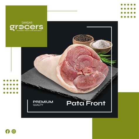 Samgar Grocers Whole Pork Pata Front Pork Hock Kg Kg Premium