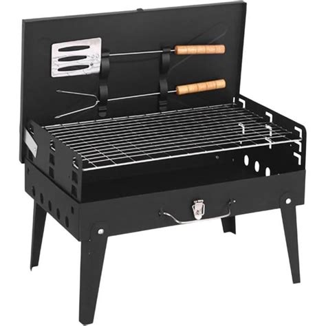 Qianly Barbecue Grill BBQ Poêle Fire Outils de cuisson portables Table