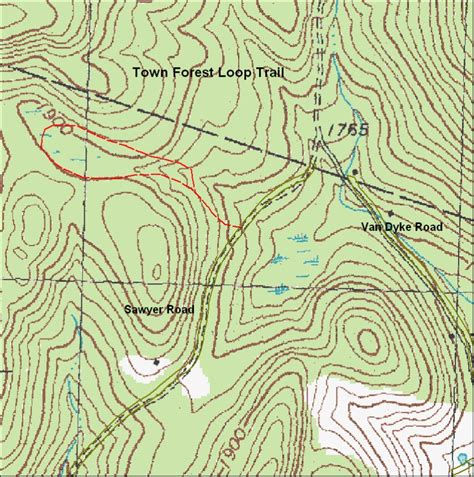 Strafford Vermont trail system