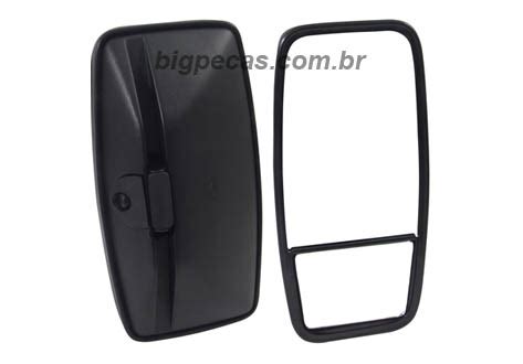 Esp Espelho Retrovisor Bipartido Mb Universal E Ford Cargo