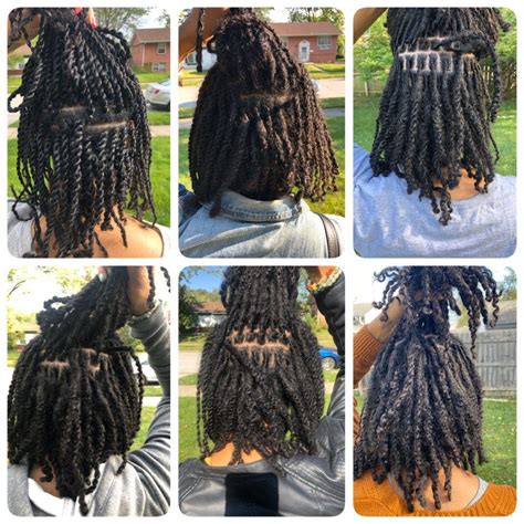 How To Start Locs With Two Strand Twists Hair Styles Two Strand