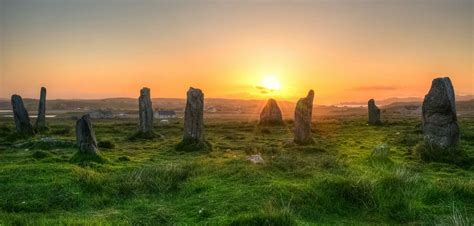 The Callanish Standing Stones Stonehenge Of The North